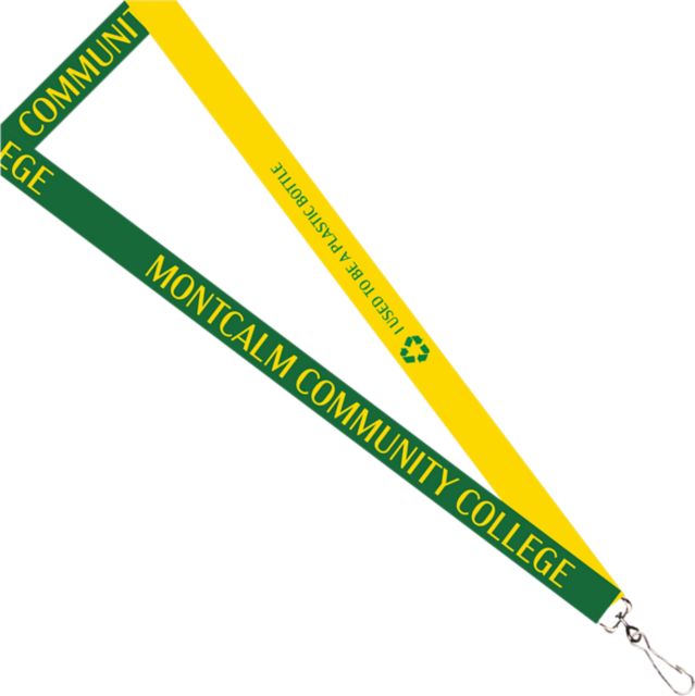 Montcalm Community College Recycled Lanyard