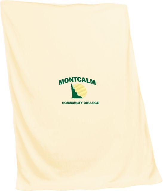 Montcalm Community College 84x54 Blanket