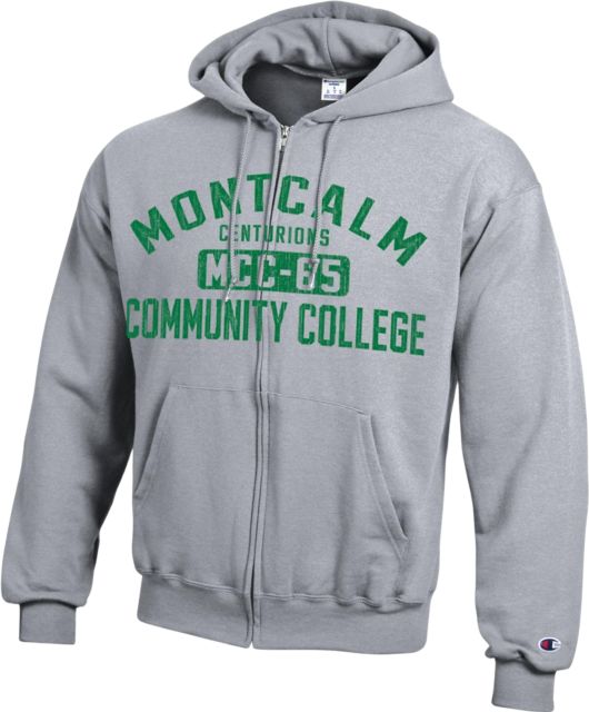Montcalm Community College Full Zip Hooded Sweatshirt