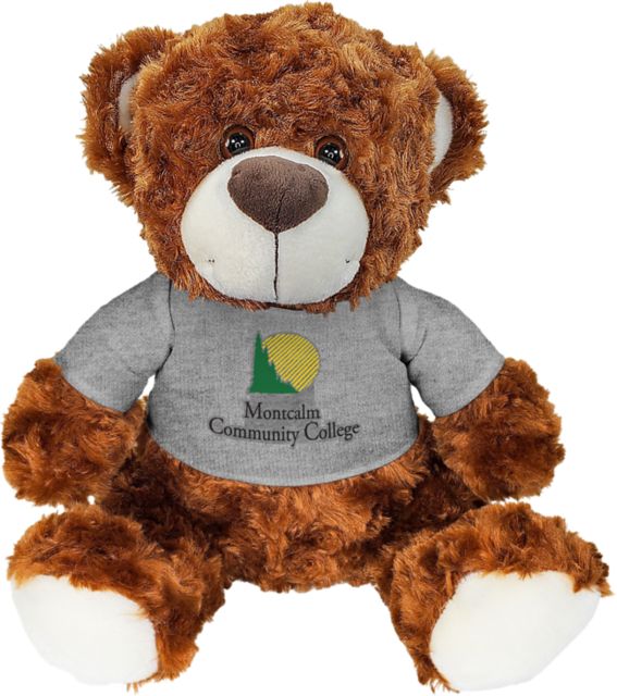 Montcalm Community College 10 in. Plush Bear