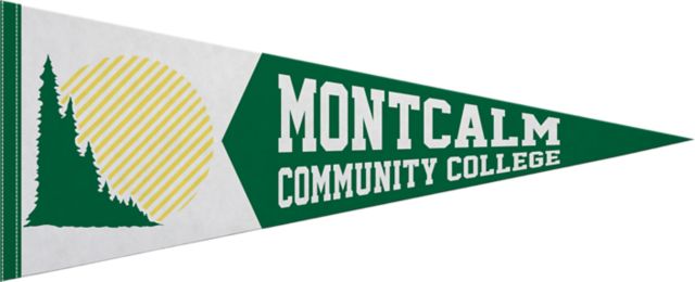 Montcalm Community College 12x30 Pennant