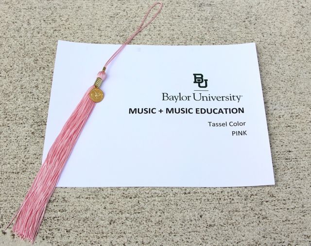 Music + Music Education Tassel