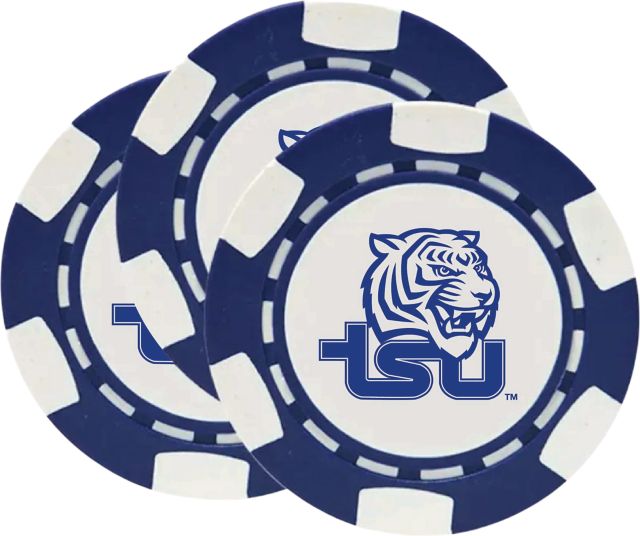 Tennessee State University Chip Ball Marker - 3 Pack