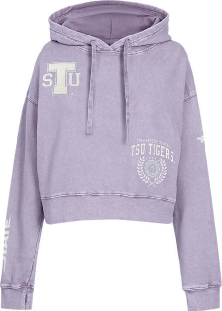 Tennessee State University Women's Crop Hooded Sweatshirt