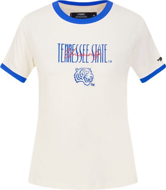 Tennessee State University OG Player Women's Ringer Short Sleeve T-Shirt