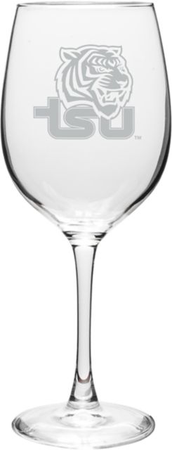Tennessee State University 16 oz. Wine Glass
