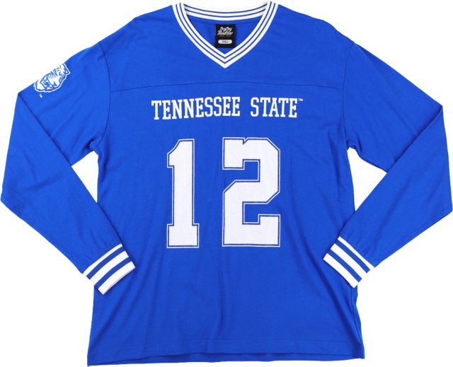 Tennessee State University HBCU Women's Long Sleeve Football Jersey