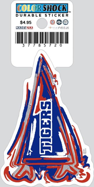 Tennessee State University Tigers Durable Sticker