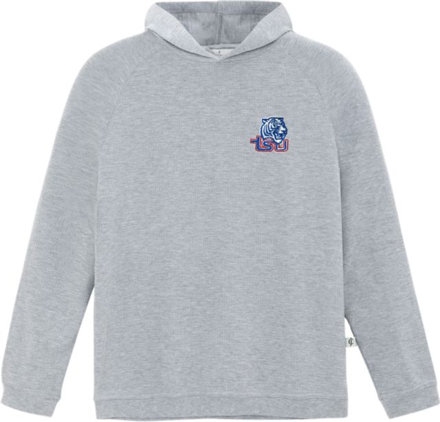 Tennessee State University Waffle Hooded Long Sleeve T-Shirt