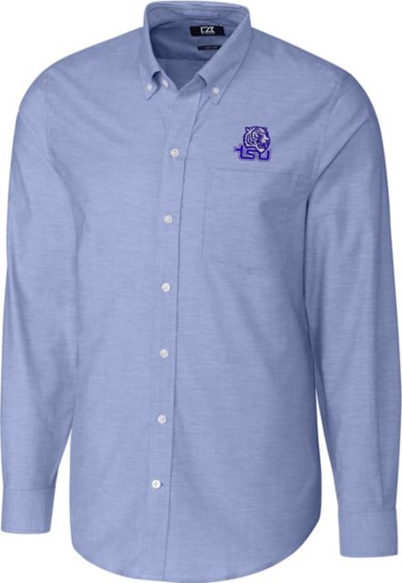 Tennessee State University Woven Long Sleeve Polo