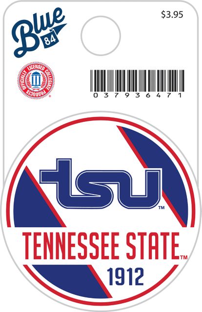 Tennessee State University Tigers Mini Sticker