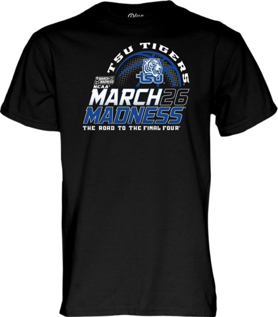 Tennessee State University Men's Basketball 2026 March Madness Bound Short Sleeve T-Shirt