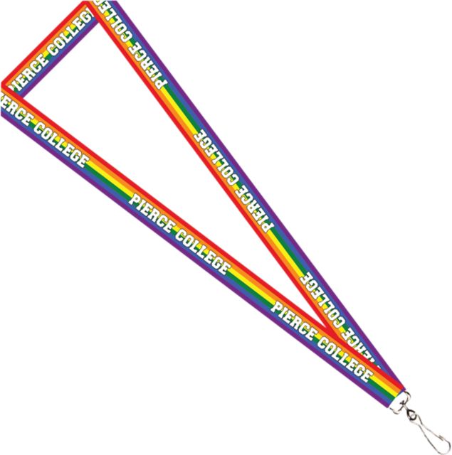 Pierce College Pride 3-4'' Lanyard