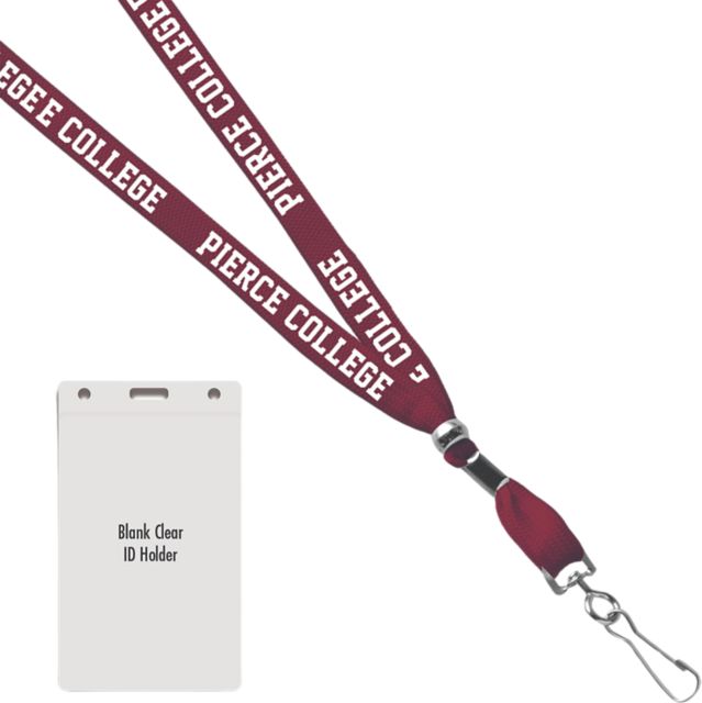 Pierce College Card Dispenser Lanyard
