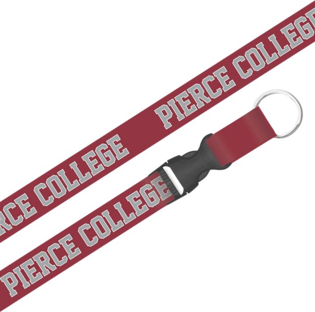 Pierce College Lanyard with Buckle