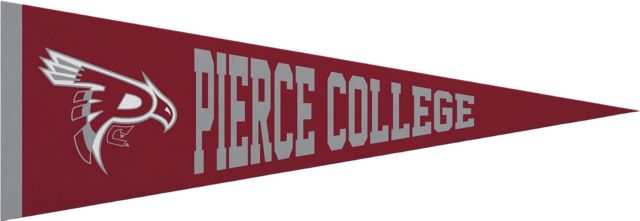 Pierce College 5x15 Pennant