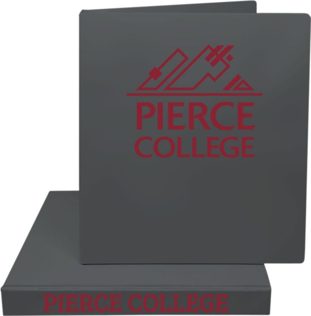 Pierce College 1'' Vinyl Binder