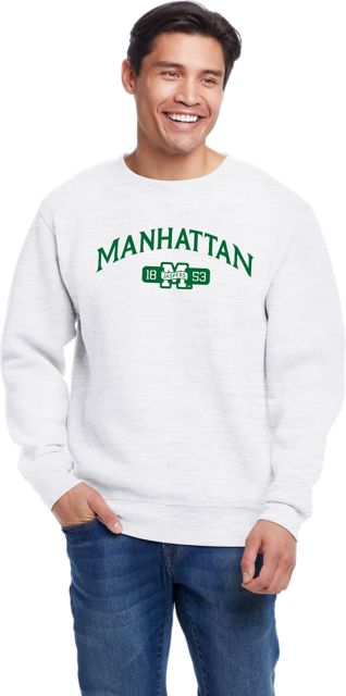 Manhattan University Jaspers Peace Crewneck Sweatshirt