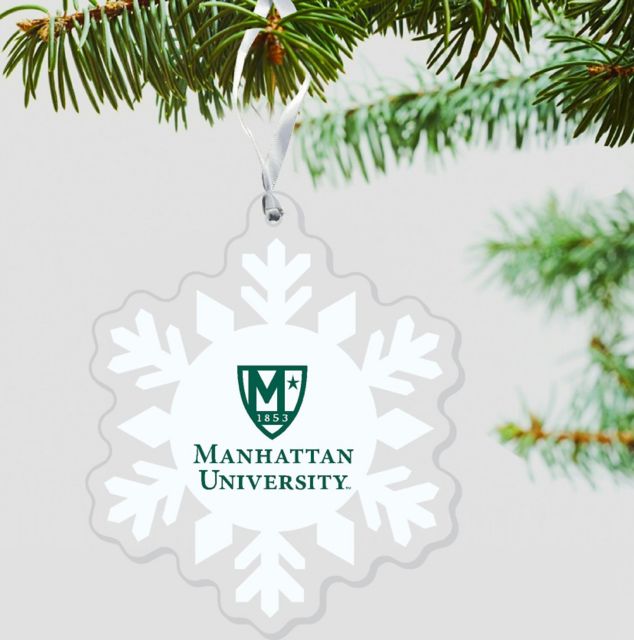Manhattan University 3'' x 4'' Ornament