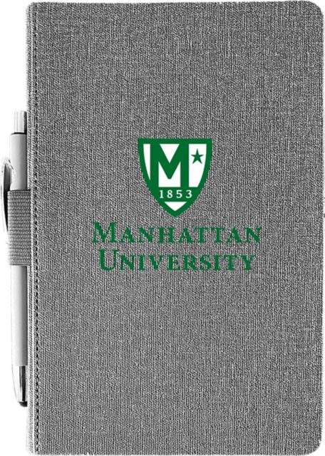 Manhattan University Journal with Pen
