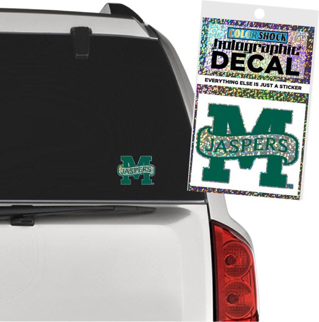 MANHATTAN UNIVERSITY JASPERS Holographic Decal