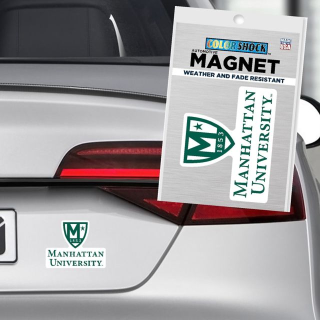 Manhattan University 4x4 Magnet
