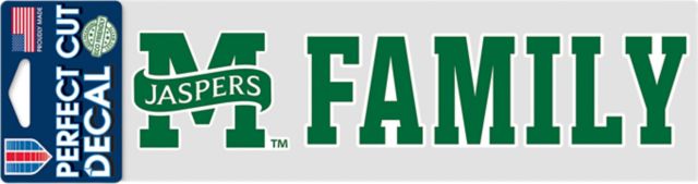 Manhattan College 3x10 Family Decal