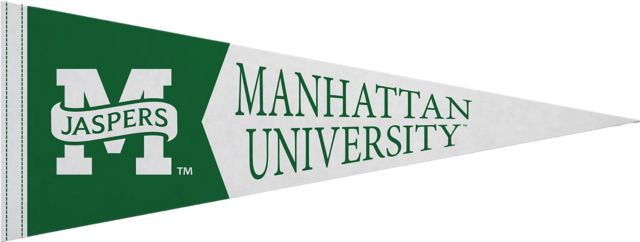 Manhattan University Jaspers 9'' x 24'' Pennant