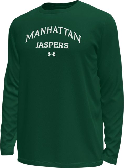 Manhattan University Jaspers Tech Stretch Long Sleeve T-Shirt