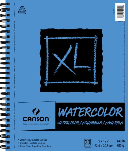 XL W/COLOR PAD,9X12 S/BOUND 30