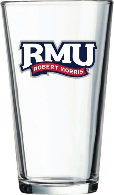 Robert Morris University 16 oz. Glass