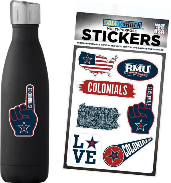 Robert Morris University 7.5'' x 7.5'' Sticker Sheet