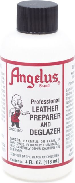 Angelus Leather Preparer & Deglazer 4 Oz (Pack of 3)