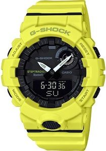 yellow casio watch