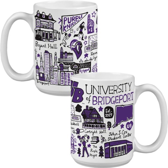 University of Bridgeport Julia Gash 15 oz. Mug