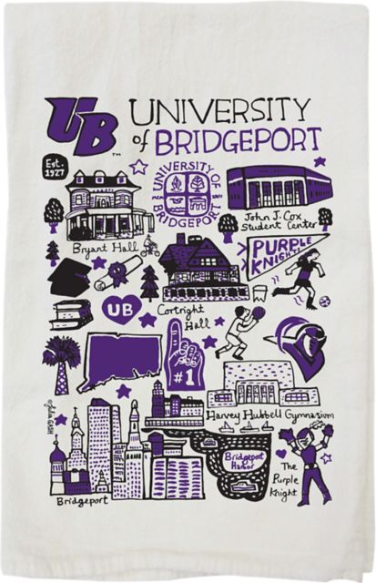 University of Bridgeport Kitchen Towel