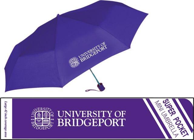 University of Bridgeport 42" Umbrella