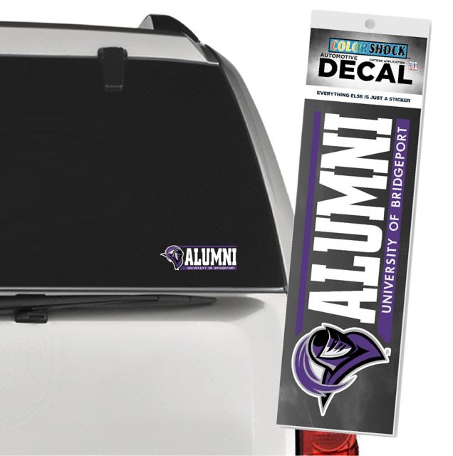 University of Bridgeport Alumni Decal