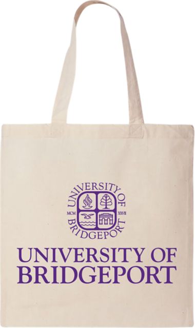 University of Bridgeport 15 x 16 Canvas Tote Bag
