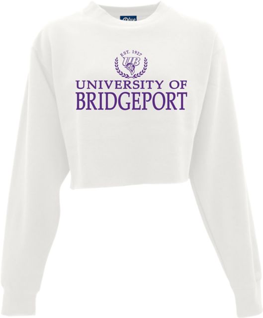 University of Bridgeport Women's Cropped Crewneck
