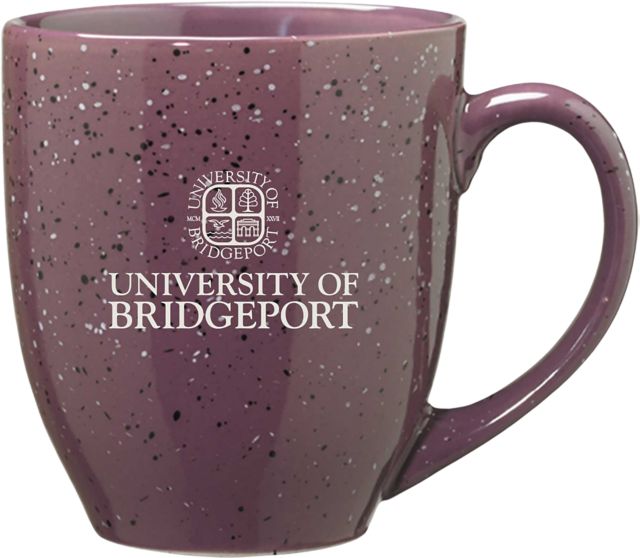 University of Bridgeport 16 oz. Bistro Mug