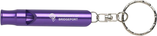 University of Bridgeport Whistle Keychain