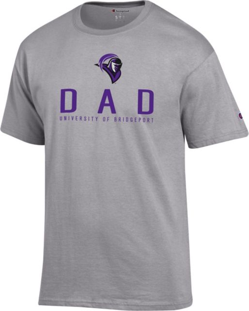 University of Bridgeport Dad Short Sleeve T-Shirt: University of Bridgeport