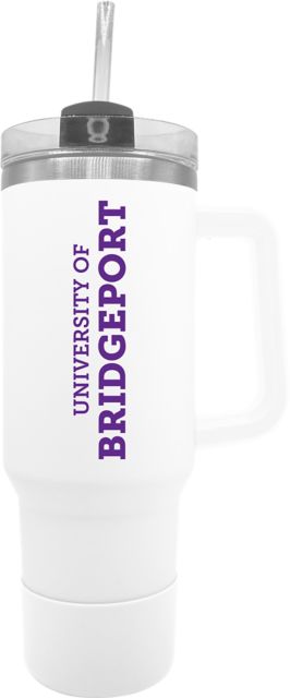 University of Bridgeport 40 oz. Straw Tumbler