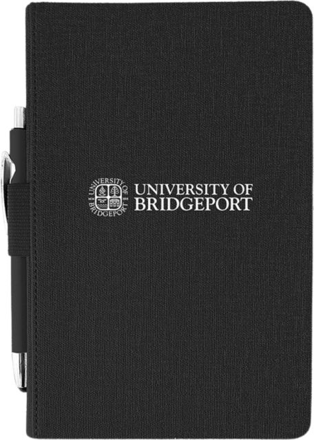 University of Bridgeport Journal with Pen