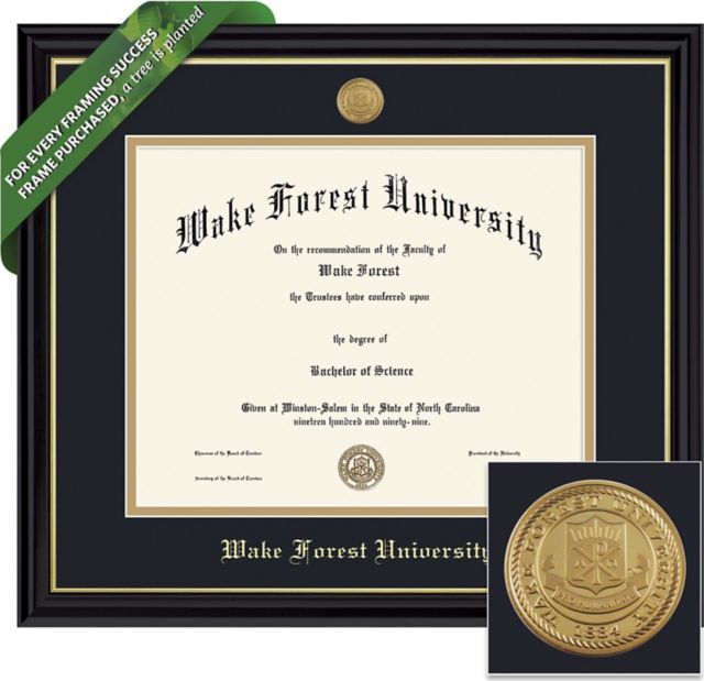 Wake Forest University 11 x 14 Diploma Frame