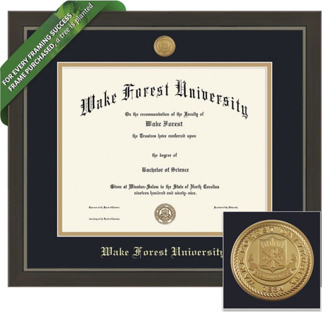 Wake Forest University 11'' x 14'' Metro Diploma Frame
