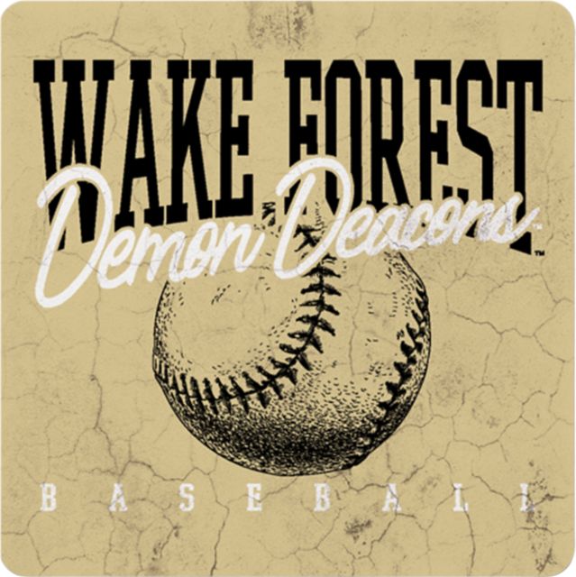 Wake Forest University 4x4 Coaster