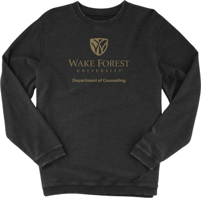 Wake Forest Demon Deacons Department of Counseling Women's Crewneck Sweatshirt - ONLINE ONLY