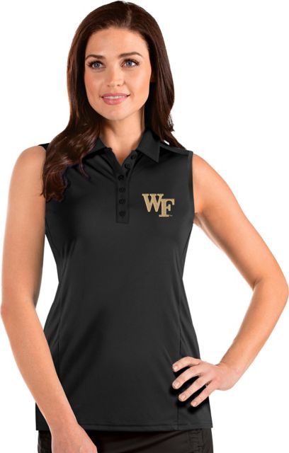 Wake Forest University Women's Sleeveless Tribute Polo - ONLINE ONLY